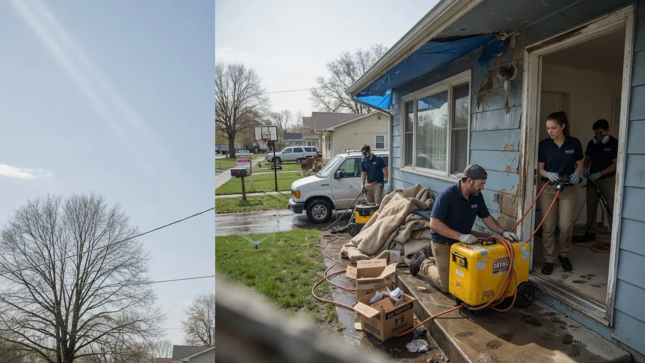 Basement Flood Cleanup in West Pittsburg, PA near me